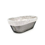 Cesta para el Pan Metal Ovalado 28 x 15 x 10 cm (12 Unidades)