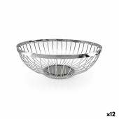 Panera My Bar Plateado Metal 25,5 x 9,5 cm (12 Unidades)