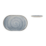 Fuente de Cocina La Mediterránea Anllo Ovalado 20 x 13 x 2 cm (24 Unidades)