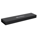 Cuchillo de Cocina Quttin DAMASKUS Negro Plateado 20 cm (2 Unidades)