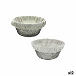 Cesta para el Pan Metal 23 x 23 x 10 cm (12 Unidades)