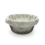 Cesta para el Pan Metal 23 x 23 x 10 cm (12 Unidades)