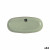 Fuente de Cocina La Mediterránea Macarella green Ovalado 25 x 12 x 2,2 cm (24 Unidades)