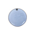 Plato Llano La Mediterránea Macarella blue Ø 20,5 cm (24 Unidades)