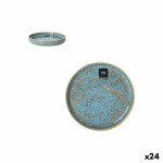 Fuente de Cocina La Mediterránea Scratch blue 13,7 x 2 cm (24 Unidades)