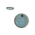 Fuente de Cocina La Mediterránea Scratch blue 13,7 x 2 cm (24 Unidades)