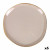 Plato Llano Duomo Beige Ø 28 cm (6 Unidades)