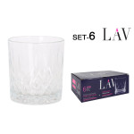 Set de Vasos LAV Odin 6 Piezas (4 Unidades)