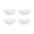 Set de Aperitivo Arcoglass Anubis Vidrio 10,6 x 9 x 3,5 cm 4 Piezas (18 Unidades)