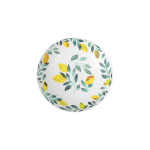 Plato Hondo La Mediterránea Limón 21 x 5,3 cm (24 Unidades)