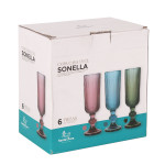 Copa de champán Santa Clara Sonella Verde (36 Unidades)