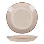 Plato Hondo Duomo Beige Ø 23 cm (6 Unidades)