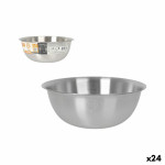 Cuenco MasterChef Acero Inoxidable 2 L 2L 22 x 8,7 cm (24 Unidades)