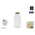 Botella de Cristal La Mediterránea 500 ml 0,5 L (16 Unidades)