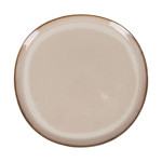 Plato de Postre Duomo Beige Ø 21 cm (6 Unidades)