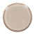 Plato de Postre Duomo Beige Ø 21 cm (6 Unidades)