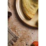 Plato de Postre Duomo Beige Ø 21 cm (6 Unidades)