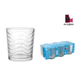 Set de Vasos La Mediterránea Mistral waves 6 Piezas (12 Unidades)