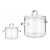 Olla con Tapa Vivalto TP-HM05-1400/BHA1 Transparente Vidrio de Borosilicato 14,5 x 15,8 x 20 cm