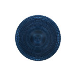 Plato Llano Alfares Alfares Azul Vidrio Ø 31 cm (6 Unidades)