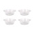 Set de Aperitivo Arcoglass Anubis Vidrio 4 Piezas (18 Unidades)