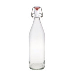 Botella de Cristal La Mediterránea Vidrio 1 L (12 Unidades)
