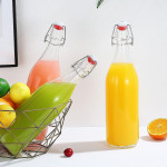 Botella de Cristal La Mediterránea Vidrio 1 L (12 Unidades)