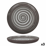Plato Llano Krakatoa Ø 27 cm (3 Unidades)