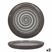 Plato Llano Krakatoa Ø 27 cm (3 Unidades)