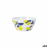 Bol para Aperitivos La Mediterránea Limón 15 x 8 cm (24 Unidades)