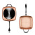 Set de Sartén Multifunción 5 en 1 Copper Coppans InnovaGoods 4 Piezas