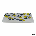 Bandeja de Aperitivos La Mediterránea Limón 25 x 15 x 2 cm (12 Unidades)