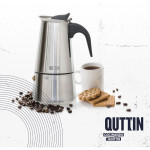 Cafetera Italiana Quttin 4 Tazas (6 Unidades)