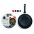 Set de Sartenes Quttin Aluminio 24 cm 3 Piezas (4 Unidades)