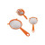 Colador Quttin Aluminio Plástico 12 cm (24 Unidades)