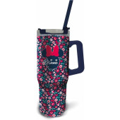 Taza Termo con Tapa Minnie Mouse Gardening 940 ml