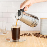 Cafetera Italiana Quttin 9 Tazas (6 Unidades)