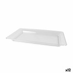 Bandeja de Aperitivos Algon Rectangular 46 x 28 cm (12 Unidades)