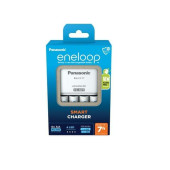 Cargador de Pilas Panasonic K-KJ17MCD40E Baterías x 4