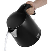 Hervidor Melitta PRIME AQUA MINI BLACK EDITION 1 Negro Acero Inoxidable plástico,acero inoxidable 2200 W 1,7 L
