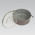 Olla con Tapa Feel Maestro MR-4009-20 Gris Metal Aluminio Ø 20 cm 2,3 L