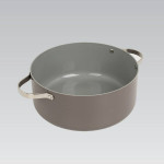 Olla con Tapa Feel Maestro MR-4009-20 Gris Metal Aluminio Ø 20 cm 2,3 L