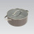 Olla con Tapa Feel Maestro MR-4009-20 Gris Metal Aluminio Ø 20 cm 2,3 L