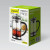 Tetera Feel Maestro MR-1860-600 Negro Acero Acero Inoxidable Vidrio de Borosilicato 600 ml