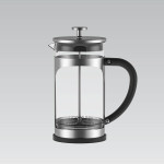 Tetera Feel Maestro MR-1860-600 Negro Acero Acero Inoxidable Vidrio de Borosilicato 600 ml