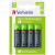 Pilas Recargables Verbatim 2500 mAh 1,2 V (4 Unidades)