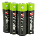 Pilas Recargables Verbatim 2500 mAh 1,2 V (4 Unidades)