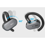 Auriculares Bluetooth Deportivos TOZO Open Buds Negro
