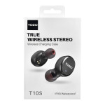 Auriculares Inalámbricos con Estuche de Carga TOZO T10S Negro