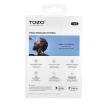 Auriculares Inalámbricos con Estuche de Carga TOZO T6S Negro